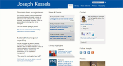 Desktop Screenshot of josephkessels.com